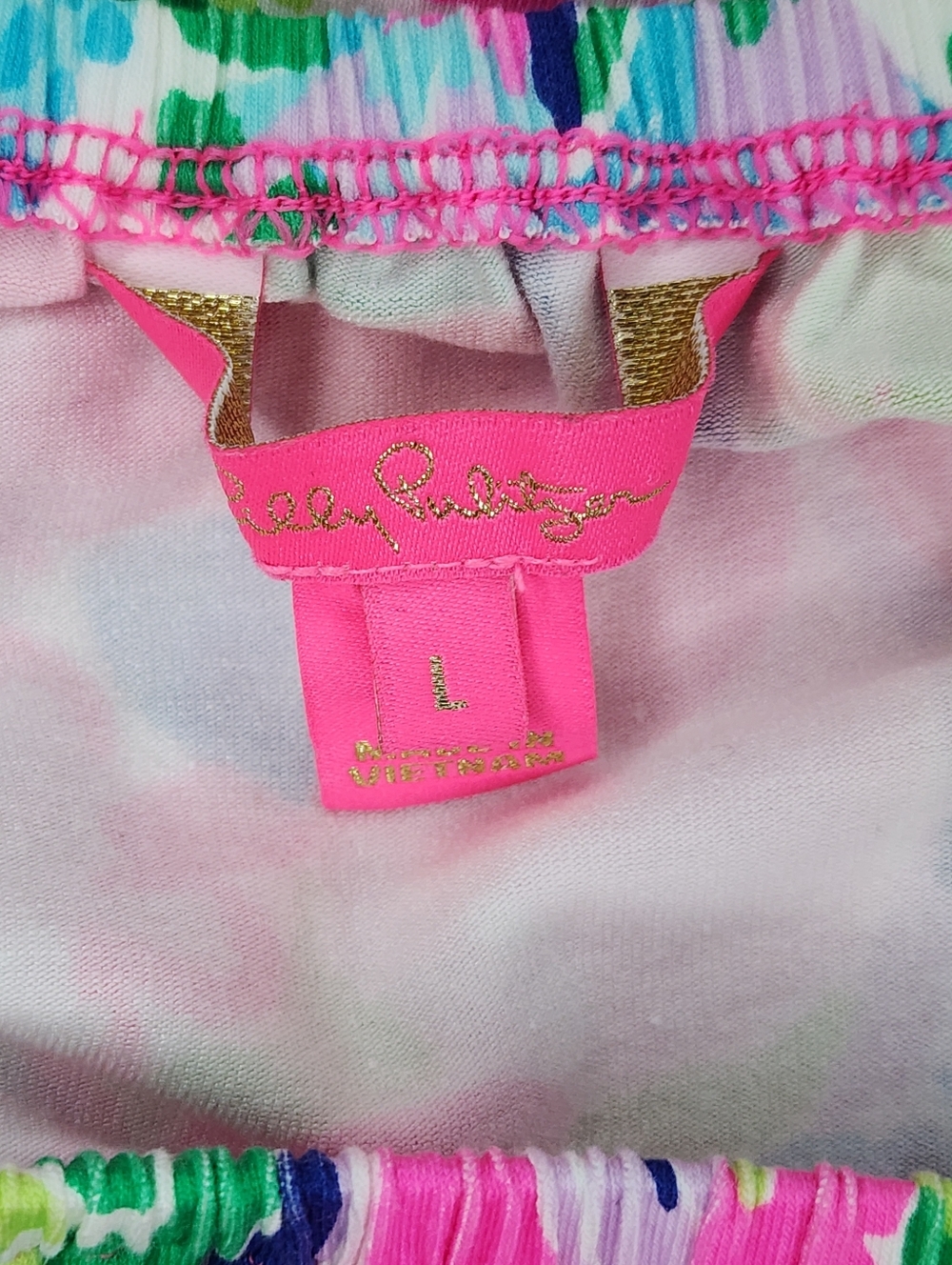 Lilly Pulitzer Lana Skort Romper In Multi Raise The Bar, Womens Large - Picture 7 of 7